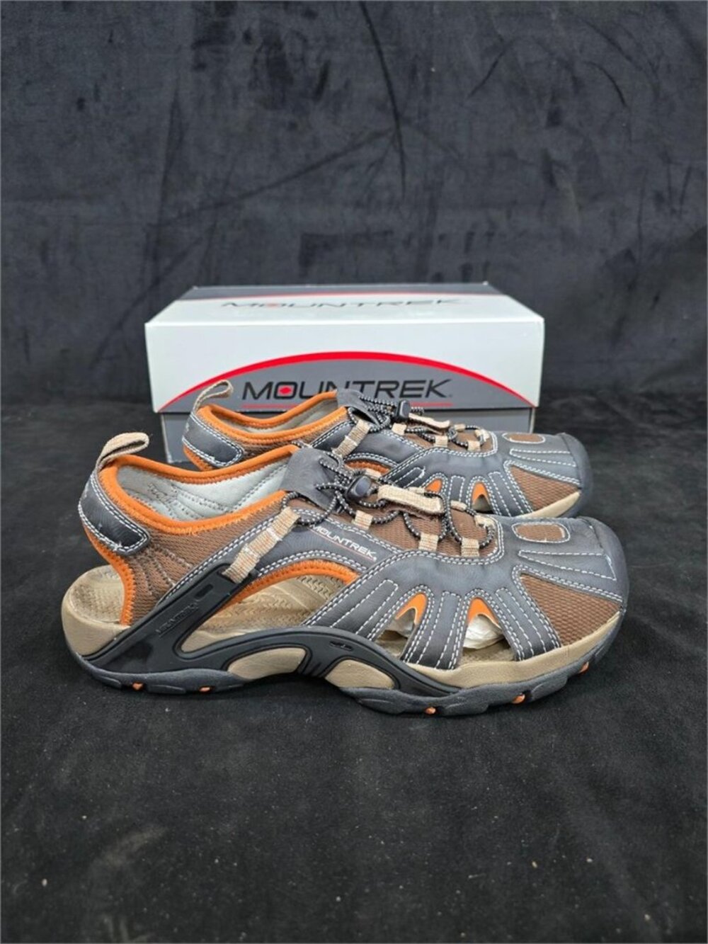 Mountrek HydroActiv Water Shoes – Men's Size 10 – Charter Dark Brown – New in Bo